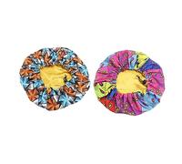 Didiseaon Adjustable Boys and Girls Sleep Cap Pack Winter Hat for Toddlers Snowflake Peacock Design