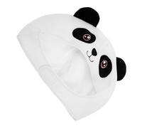 Didiseaon Adjustable Cute Panda Hat Plush Animal Headgear for Adults Dual-use Winter Warm Cosplay Party Costume Accessory with Panda Ears Headband Fun Photo Prop and Stylish Daily Wear