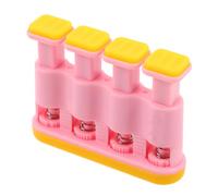 Didiseaon Adjustable Hand Exerciser for Finger Strengthener Guitar Piano Trainer with Ergonomic Grip and Vibrant Pink Design for Early Music Skill Development