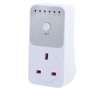 Didiseaon Adjustable Hour Mechanical Timer Socket Uk Plug Safety Outlet Energy Saving Countdown Switch for Home Appliances Portable and Easy to Use