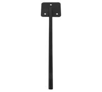 Didiseaon Adjustable Iron Wind Vane Mounting Base with Anodized Surface, Heavy Duty Roof Mount Bracket for PVC Pole and Wind Vanes, for Outdoor Meteorological Stations and Roof Installation