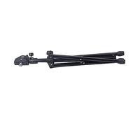 Didiseaon Adjustable Metal Tripod Dumb Drum Stand Black Percussion Support with Feet for Stability Practice Pad Accessory for Musicians