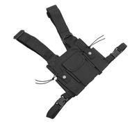 Didiseaon Adjustable Nylon Chest Bag Pack for Men with Wear-Resistance and Extended Antenna Life, for Outdoor Activities and Hiking, Functional Radio Harness Pouch Vest