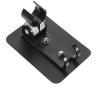 Didiseaon Adjustable Shower Head Holder Fixing Base for Bathroom, Sturdy Aluminum Sprinkler Bracket with Strong Load-Bearing Capacity, Compatible with Handheld Shower Nozzles, Black