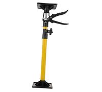 Didiseaon Adjustable Spring Tension Rod Telescopic Support Rod Small Adjustable Telescopic Storage Rack Suspension Cabinet Bracket Kitchen Bracket Yellow