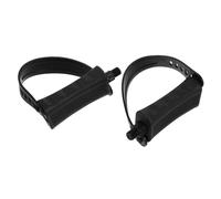 Didiseaon Adjustable Straps Exercise Bike Pedals Non-slip Replacement for Indoor Cycling Workouts Compatible with Gym Bicycles Large Surface Comfortable Fit