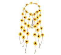 Didiseaon Adjustable Sunflower Headband Flower Headbands for Women Girls for Pregnancy First Moms