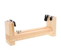 Didiseaon Adjustable Wooden Bracelet Jig for Smooth Weaving with Scale, Suitable for Rope Types, for DIY Creative Activities and Beginners