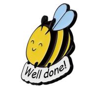 Didiseaon Adorable Metal Bee Brooch for Women Cute Cartoon Jewelry Accessory Lightweight Fashionable Pin for Parties Work Daily Wear for Loved Ones