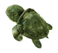 Didiseaon Adorable Plush Turtle Hand Puppet for Adults Interactive Storytelling Soft Cartoon Animal Puppet for Early Education and Birthday Gift
