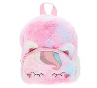 Didiseaon Adorable Unicorn School Backpack for Girls with Large Capacity and Adjustable Shoulder Straps, Plush Polyester Material Suitable for Outdoor and Going to The Zoo, Cute Cartoon