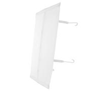 Didiseaon Air Conditioner Wind Deflector Central Vent Guide Baffle for Ceiling Units Lightweight Easy Installation Protects Against Blasts Compatible with Vents White