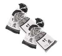 Didiseaon Air Purifying Bags 4pcs Bamboo Charcoal High-efficiency Closet Deodorizer Odor Eliminating Smoke Odor Remover for Car and Home Use