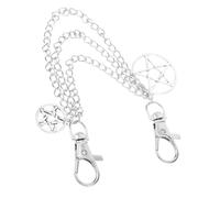Didiseaon Alloy Shoe Chain Decoration with Five Point Star Charm for Sneakers and Casual Shoes Rust Resistant Sneaker Accessories to Add Edgy Style and Personality for Men and Women