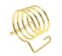 Didiseaon Alto Saxophone Clip Portable Gold Spiral Clamp for Sax Mouthpiece Durable Metal Construction Versatile Compatibility for Alto Sax Accessories Lightweight Music Instrument Accessory