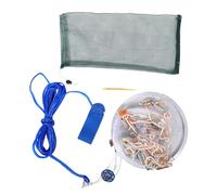 Didiseaon American Saltwater Fishing Cast Net with Stable Aluminum Ring Heavy Duty Monofilament Throwing Disk Net for Shrimp Bait Trap for Freshwater and Saltwater Use
