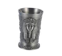 Didiseaon Ancient-style Wine Cup for Home Decoration Retro Design Goblet for Parties and Holidays Sturdy Base Polished Edges Unique Cocktail Adornment