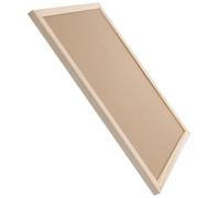 Didiseaon Announcement Board Cork Board Accessories Message Panel 23.6x15.7x0.6inch Creative Design Simple Style Fix The Pushpins Long Service for Office and Home Use