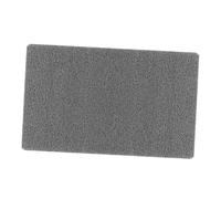 Didiseaon Anti-skid PVC Bathroom Floor Mat Thick Non-slip Door Rug for Shower Kitchen Bathtub Comfortable Pressure-relief Foot Mat Grey Indoor Outdoor Entrance Carpet