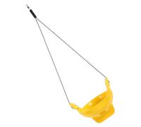 Didiseaon Aquatic Frog Habitat for Small Amphibians Reptile Pet Rest Tank with Smooth Surface Yellow Design Enhancing Terrarium Aesthetics Suitable for Frogs Toads and Tadpoles