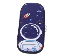 Didiseaon Astronaut Pencil Case Large Capacity Pen Holder for School Supplies Boys Space Theme Birthday Party Favor
