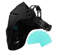 Didiseaon Auto Darkening Welding Helmet Comfortable Wear Protective Sheets Welding Processes Made of Sturdy Pp PC and Abs Materials
