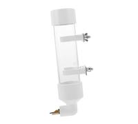 Didiseaon Automatic Large Capacity Bird Water Dispenser Transparent Plastic Water Container for Parrots Doves and Birds Wear-resistant Feeder Suitable for Cages and Outdoor Use