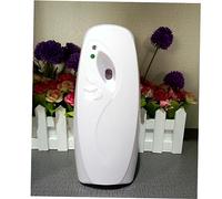 Didiseaon Automatic Perfume Dispenser Wall Mounted Timer Setting Aerosol Sprayer Light Sensor Easy Refill White 93x89x220mm No Battery Included