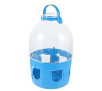 Didiseaon Automatic Pigeon Water Feeder Large Capacity Pvc round Design, Sturdy and Easy to Use Bird Waterer for Doves and Parrots Suitable for Home Decoration Random Color