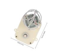 Didiseaon Automatic Watch Winder Motor Low Noise Dc Reduction Motor for Jewelry Display Stand with Slow Speed Shaft Suitable for Watch Winding Box and Handicraft Show