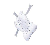 Didiseaon Baby Bath Cushion Floating Bathtub Seat for Baby Newborn and Toddler Strong Buoyancy Foam and Plastic Material White Bath Times Support and Comfort Mat