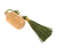 Didiseaon Bamboo Essential Oil Roller Bottle Glass Jar and Tassel Refillable Roll Perfume Container for Travel Portable and Easy to Use