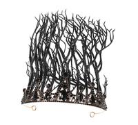 Didiseaon Baroque Crown Coral Branch Rhinestones Hairband Decoration Girls Hair Hoop