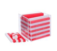 Didiseaon Base Ten Blocks Math Manipulatives Set - Plastic Number Cubes for Volume Capacity Demonstration - Kindergarten Counting Cubes Educational Tool for Early Maths Learning and School