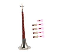 Didiseaon Beginner C Key Suona Ethnic Wind Musical Instrument Made of Metal with Easy to Play Feature and Rust Prevention Suitable for Folk Music Performance Random Color