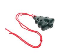 Didiseaon Beginner's Ocarina Instrument in Christmas Tree Shape Wind Musical Toy for Boy Girl Practice at Home School Random Color