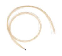 Didiseaon Beige Horse Hair for Viola and Erhu Bow Replacement, Pre-tied and Sealed at One End, Lightweight Natural Horsetail Easy Attachment to Bow for Beginner and Student Use