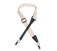 Didiseaon Beige Ukulele Strap Non-punching Design Made of Fabric for Adult Players, Simple and Elegant Style to Protect Your Ukulele during Carrying and Playing, Useful Instrument Accessory