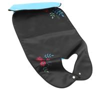 Didiseaon Bib for Elderly Disabled Bib Washable Reusable Clothing Protector Adjustable Printing Drip Tray for Eating Dining Assistance Senior Adults with Limited Mobility