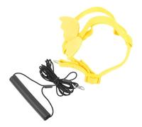 Didiseaon Bird Fly Train Leash Harness Lightweight Yellow Traction Rope for Cockatiels and Small Sun Parrots Pet Bird Flying Training Random Style