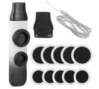 Didiseaon Black Plastic Kazoo Musical Instrument with Adjustable Tone for Ukulele and Guitar, Portable Kazoo Suitable for Musical Enlightenment and Prop Use, for Children Beginners