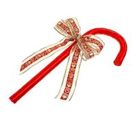 Didiseaon Bowknot Walking Stick Cane Prop for Women, Plastic Bow Costume Party Crutch for Halloween and Dance Role Play, 1pcs Decorative Shepherd Staff for Costume Events