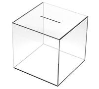 Didiseaon Boys and Girls Saving Bank Desktop Acrylic Cube Coin Bank for Boy Girl Encouraging Saving Habits at Home Office