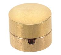 Didiseaon Brass Cello Wolf Tone Mute Round Cylinder Cello Wolf Tone Reducer Silent Stopper for Violin and Playing Accessories Musician String Tool for Sound Control