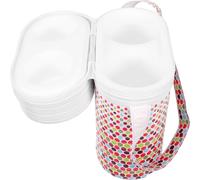 Didiseaon Breastmilk Bag Insulated Bottle Bag Nursing Mom Essentials Keeps Milk Fresh Locks in Nutrients PVC Insulated Lining for On-the-go Feeding Random Color