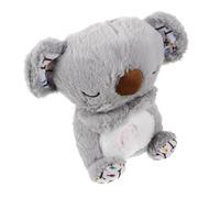 Didiseaon Breathing Plush Toy for Babies Baby Sleep Soother Light Sensory Stimulation Stuffed Animal for Newborns and Young Children Soft Plush Music Toy