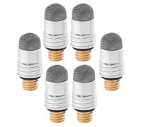 Didiseaon Capacitive Pen Tips Replacement Providing Accurate Touch Experience and Compatible 6pcs Fiber Material with M5 External Thread, Silver Colour for Touch Devices and Smartphones