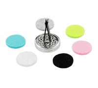 Didiseaon Car Air Freshener Clip 2pcs Felt Pads Easy to Install Dog Palm Shape Car Perfume Diffuser Vent Clip with for Creating Charming Atmosphere Random Color