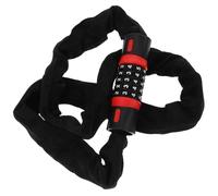 Didiseaon Carbon Steel Bike Chain Lock 1.2M with 5-Digit Password Anti-Theft Security for Mountain, Electric, and Motor Bikes - Sturdy Portable Waterproof Bicycle Safety Lock