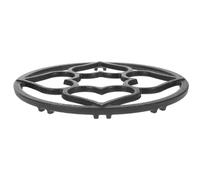 Didiseaon Cast Iron Gas Stove Pot Ring and Wok Ring, Non-slip Four-claw Support Bracket for Small Pot and Milk Pan, Universal Stove Top Grill Suitable for Gas Cookers and Kitchen Use